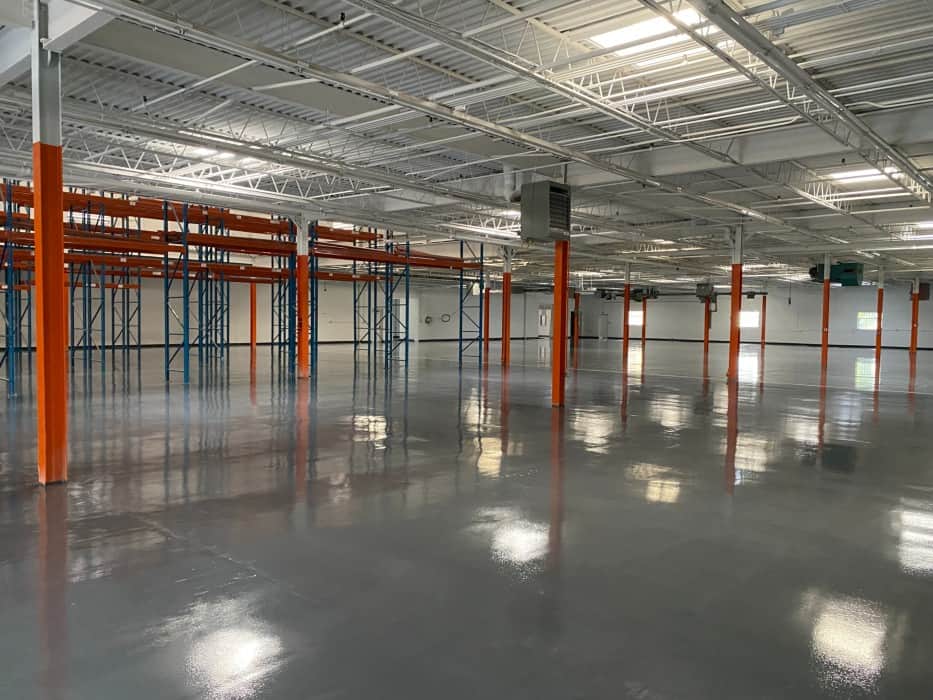 ESD epoxy flooring installed in Madison, CT